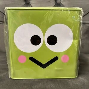 50th Anniversary Keroppi Coin Bank. Limited Cube edition brand new.